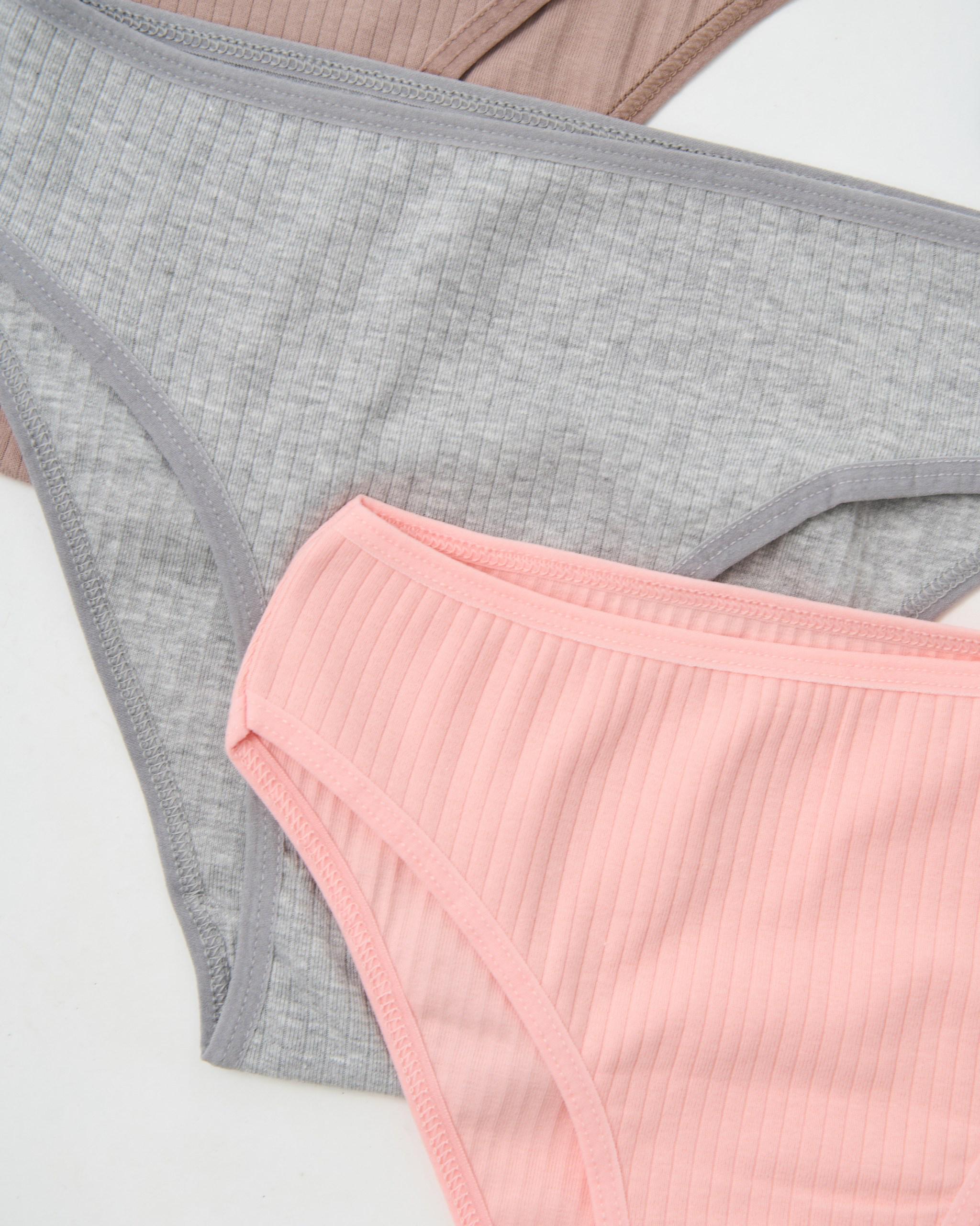 Набор трусиков женских неделек в рубчик 7 шт. XL (713161) - фото 3