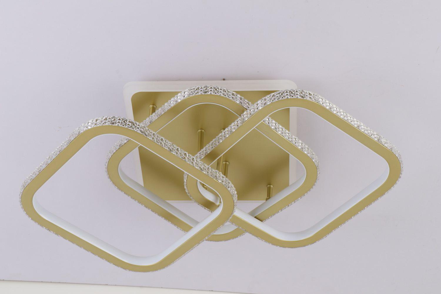 Люстра светодиодная с пультом Valeso V K29139-3+1 GD (000036457) - фото 2 Люстра светодиодная с пультом Valeso V K29139-3+1 GD (000036457) - фото 2