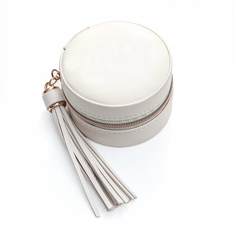 Шкатулка Casegrace SP-01205 для колец и ювелирных изделий 7х7х4,5 см White