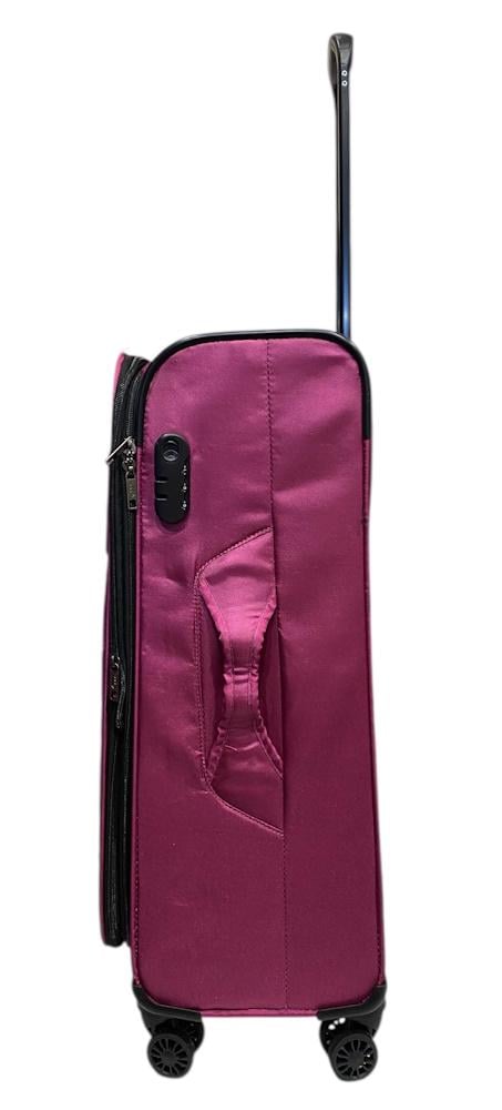 Чемодан средний Bordlite JB2068 полиэстер M Малиновый - фото 5 Чемодан средний Bordlite JB2068 полиэстер M Малиновый - фото 5