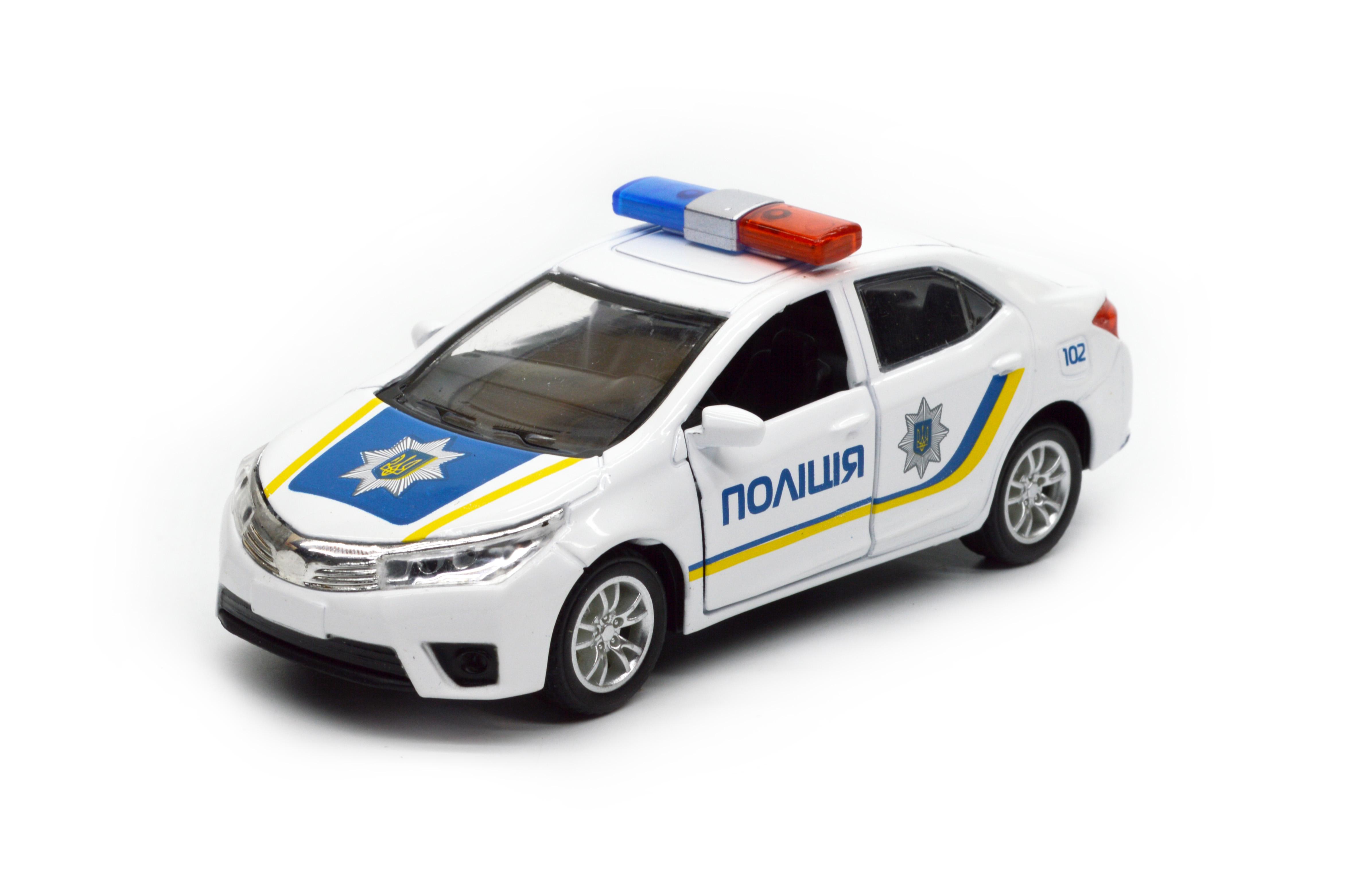 Модель металлическая Автоэксперт полиция 0499 Модель металлическая Автоэксперт полиция 0499