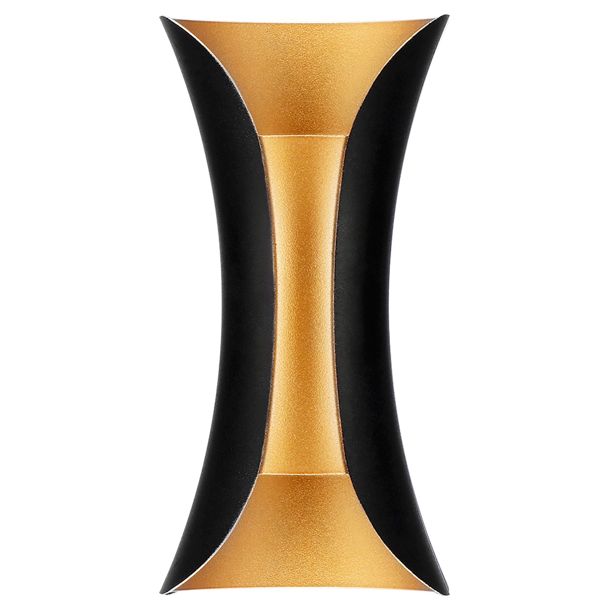 Светильник садово-парковый Marvel 10 светодиодный Черный с золотом (24845570)