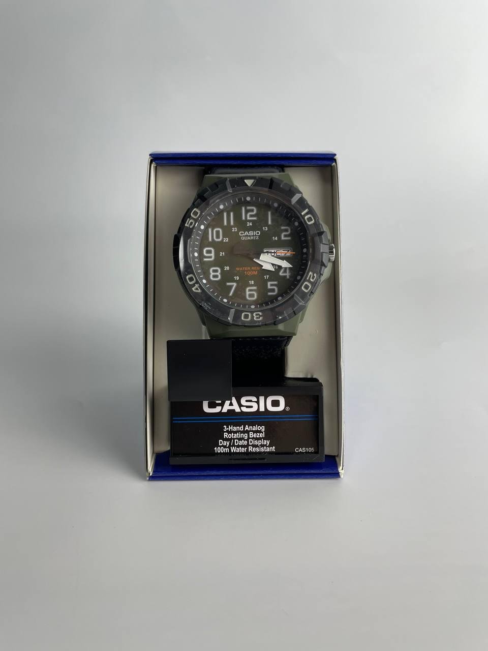 Наручний годинник чоловічий Casio MRW-210HB-3BVCF Olive