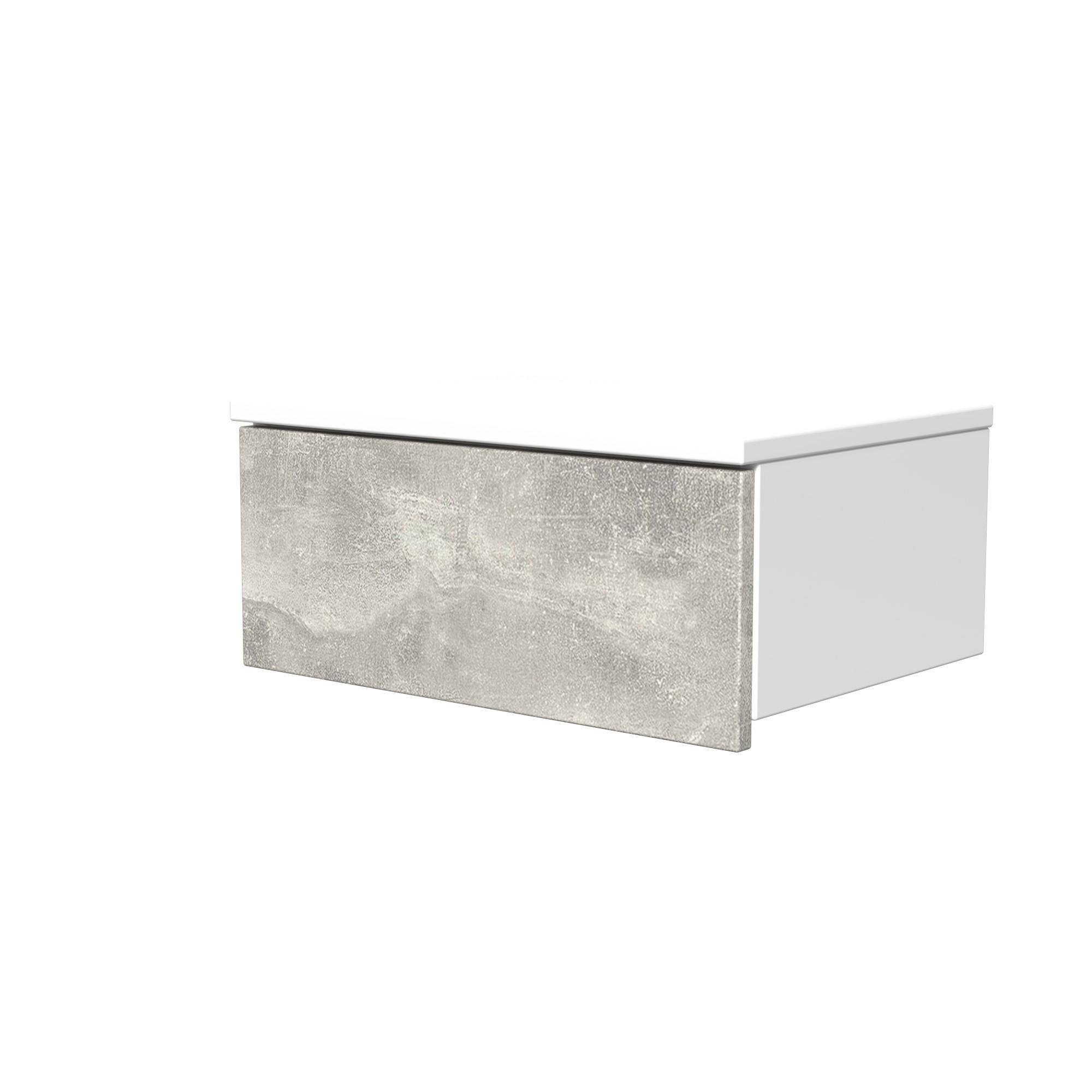 Тумба приліжкова ТП2 SENAM 180х450х310 мм корпус ДСП Білий фасад ДСП Ательє Світлий - фото 3 Тумба приліжкова ТП2 SENAM 180х450х310 мм корпус ДСП Білий фасад ДСП Ательє Світлий - фото 3