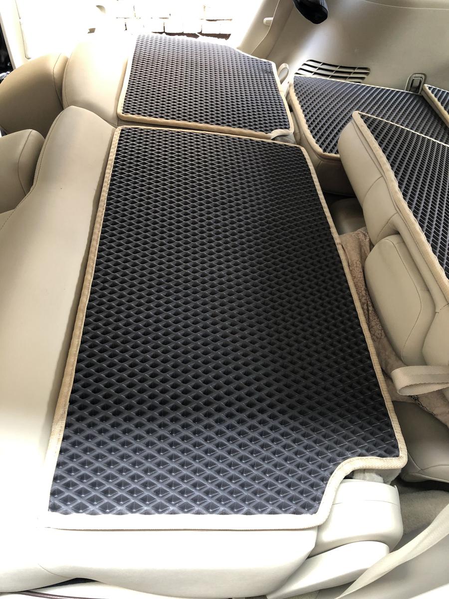 Коврик на верх задних сидений Digital Designs для Nissan Patrol Y62 2010-2024 гг. этилвинилацетат Черный