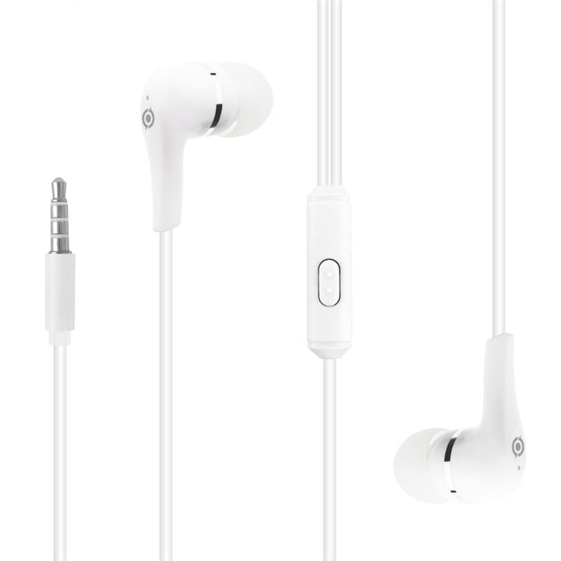 Наушники Piko EP-101WTM вакуумные микрофон на проводе штекер 3,5 мм White (628170) Наушники Piko EP-101WTM вакуумные микрофон на проводе штекер 3,5 мм White (628170)