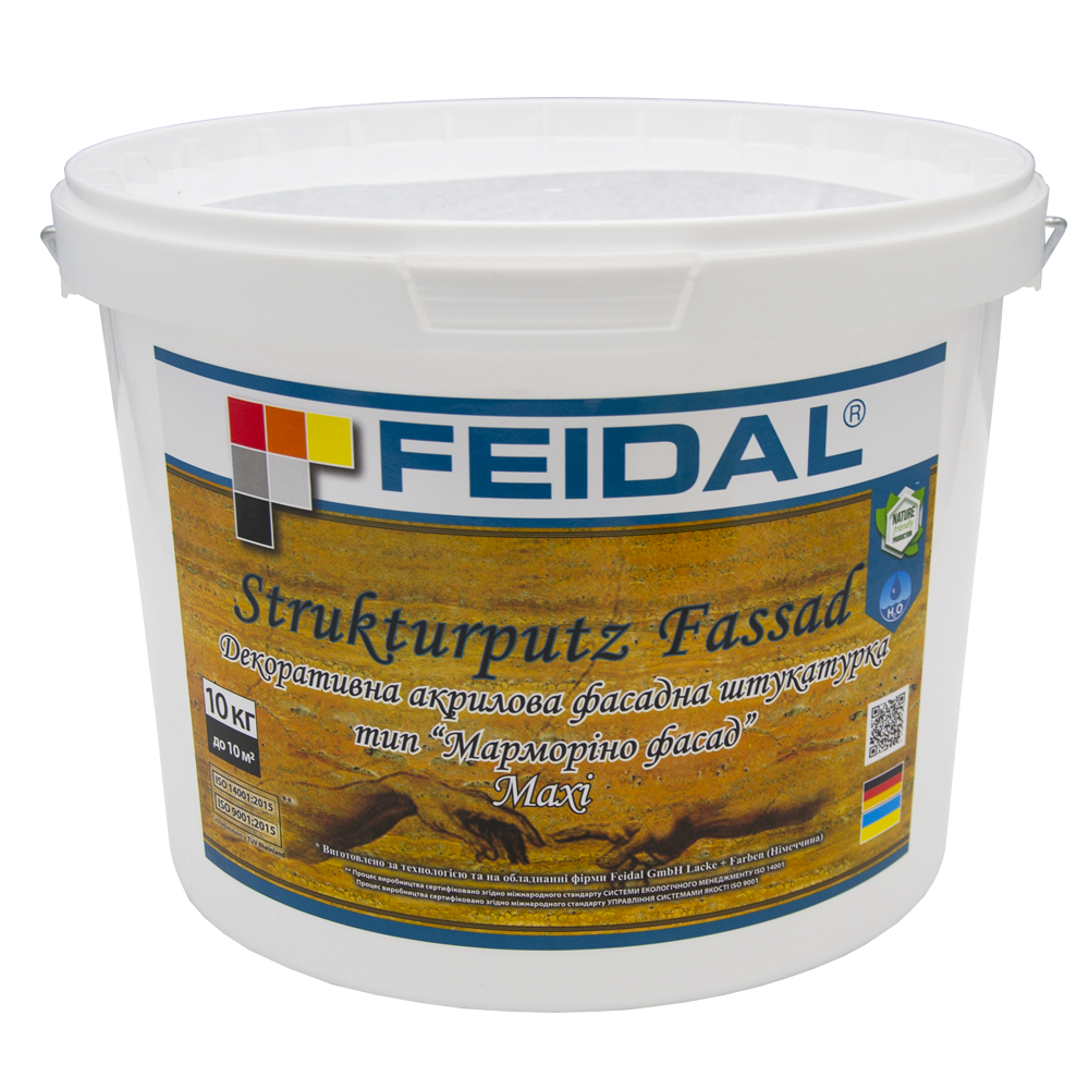 Декоративна штукатурка Strukturputz Fassad maxi Feidal фасадна 10 кг (27582090)