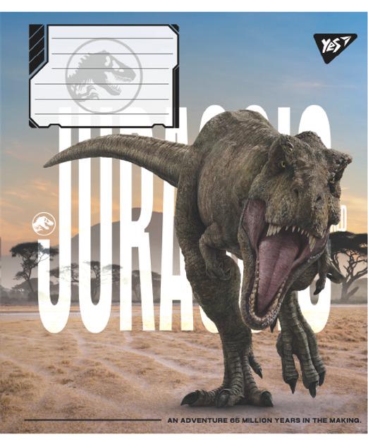 Тетрадь ученическая YES JURASSIC WORLD ALIVE А5/18 кл. (767680) Тетрадь ученическая YES JURASSIC WORLD ALIVE А5/18 кл. (767680)
