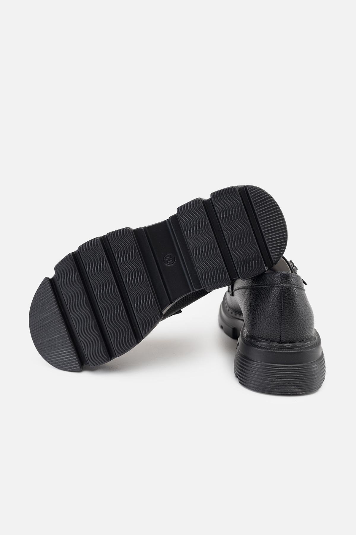 Туфлі для дівчинки р. 35 Чорний (SKT001000859) - фото 5