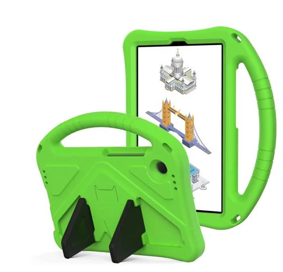 Чехол-накладка Kids with Stand для Samsung Galaxy Tab A9 Plus с ручкой Зеленый Чехол-накладка Kids with Stand для Samsung Galaxy Tab A9 Plus с ручкой Зеленый