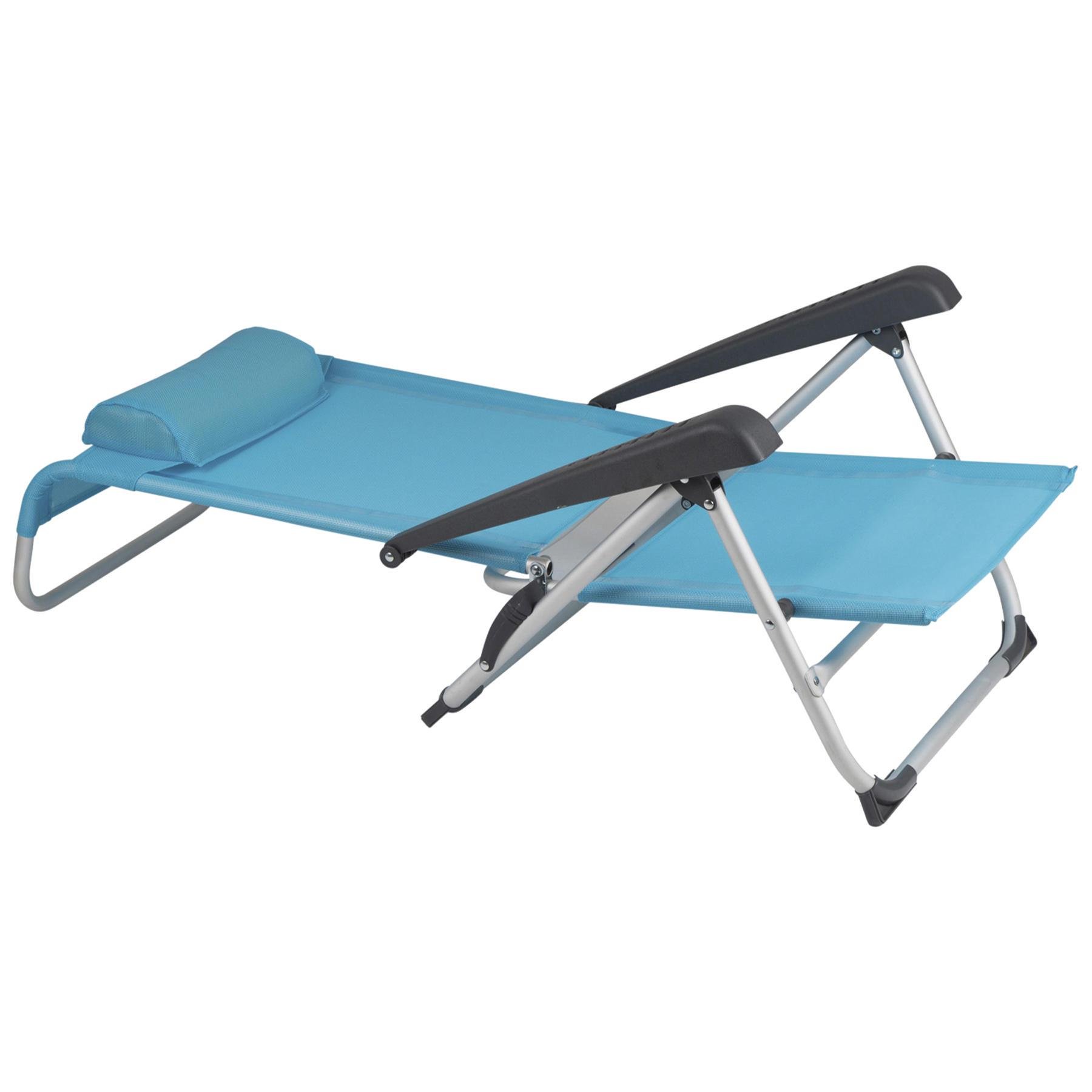 Крісло розкладне Bo-Camp Saint-Tropez Blue (1204784) - фото 2 Крісло розкладне Bo-Camp Saint-Tropez Blue (1204784) - фото 2