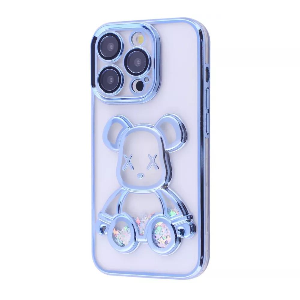 Чохол PRC Shining Bear для iPhone 15 Pro (Sierra Blue)