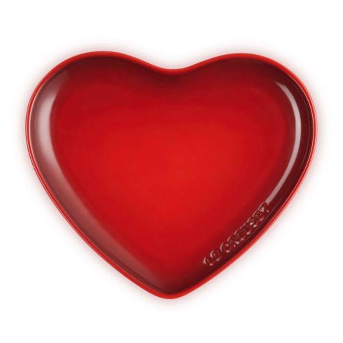 Тарелка десертная Le Creuset Heart 23 см Красный (80255230600099)
