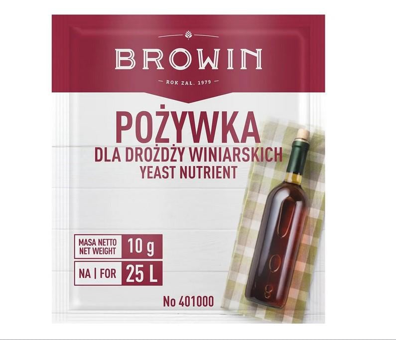 Вещество питательное для винных дрожжей Browin 10 г (ПР 401000)