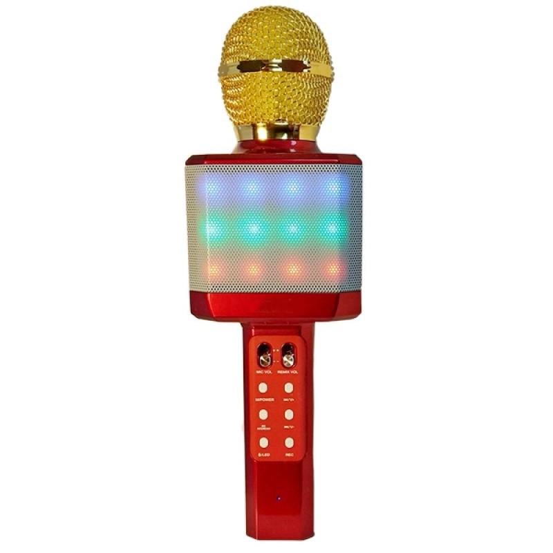 Караоке-микрофон портативный WS-1828 Красный (533968)