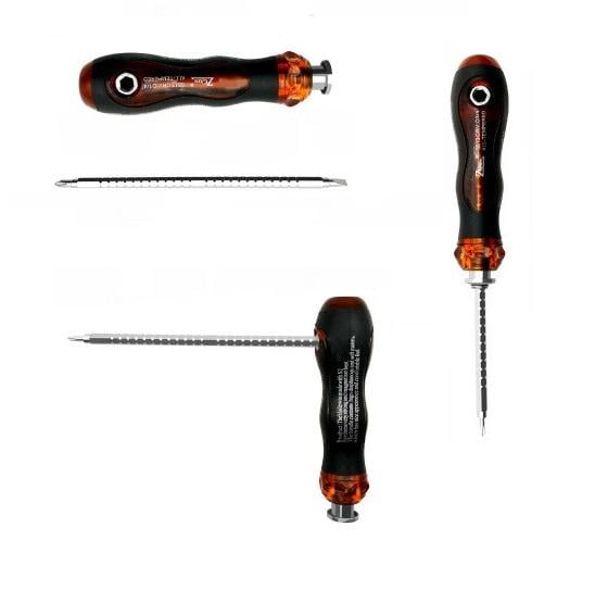 Набор универсальных двухсторонних отверток с насадками 5513-6PC - фото 5