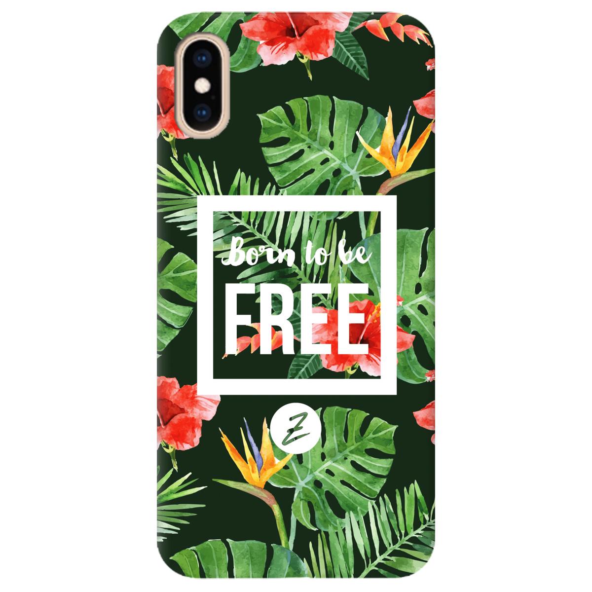 Силіконовий чохол Zorrov для Apple iPhone XS Max - Born to be free (11210040206052190)