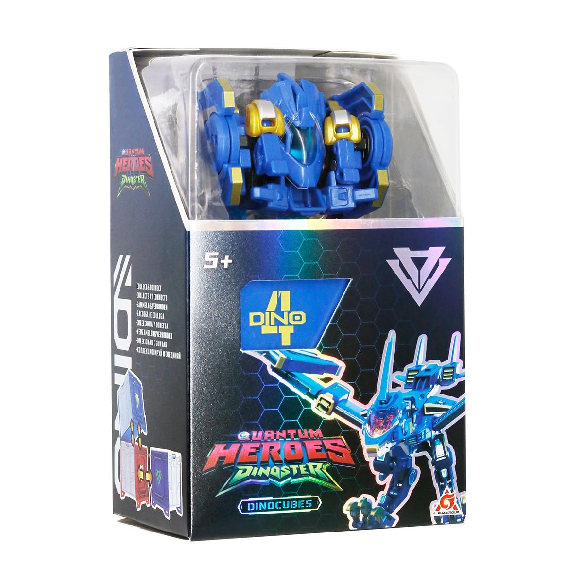 Динозавр-трансформер Dinoster Птеработи Синий (24938698) - фото 2 Динозавр-трансформер Dinoster Птеработи Синий (24938698) - фото 2