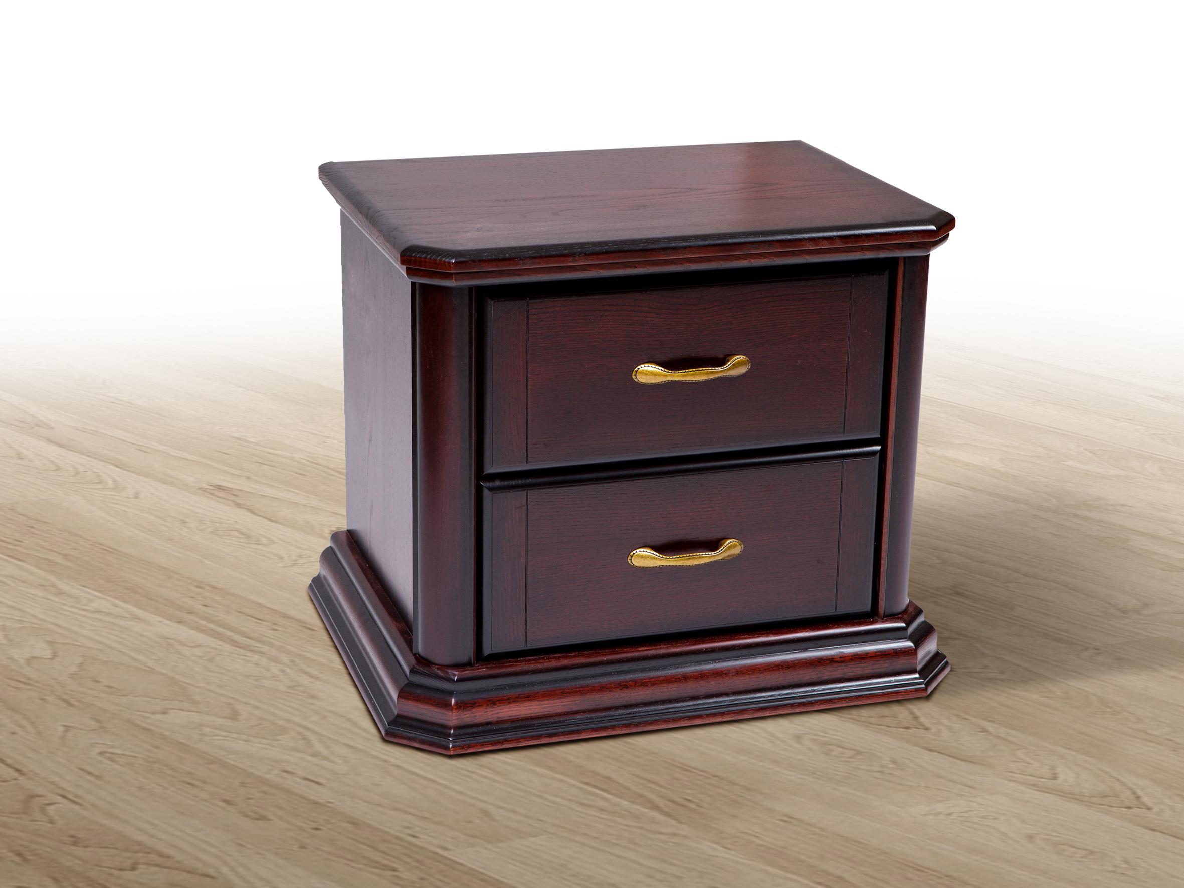 Тумбочка прикроватная Микс Мебель Флоренция Каштан
