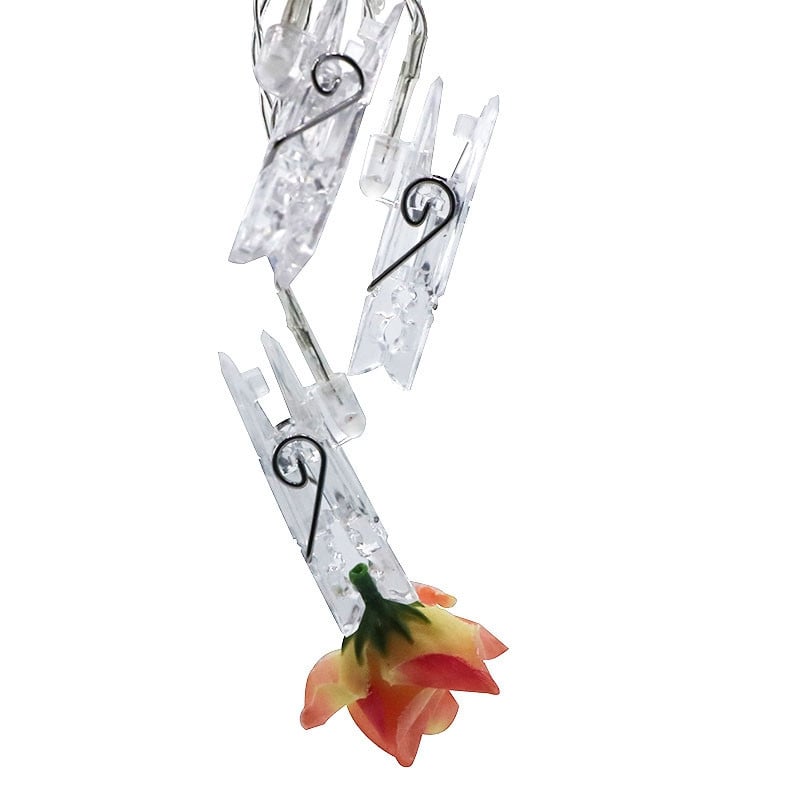 Гірлянда світлодіодна Ltl 10 led 1,65 м прищіпки Білий - фото 5 Гірлянда світлодіодна Ltl 10 led 1,65 м прищіпки Білий - фото 5