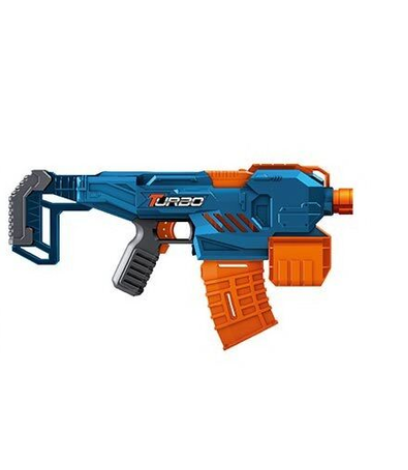 Игрушечный автомат BT 346 от батареек 12 мягких патронов в коробке