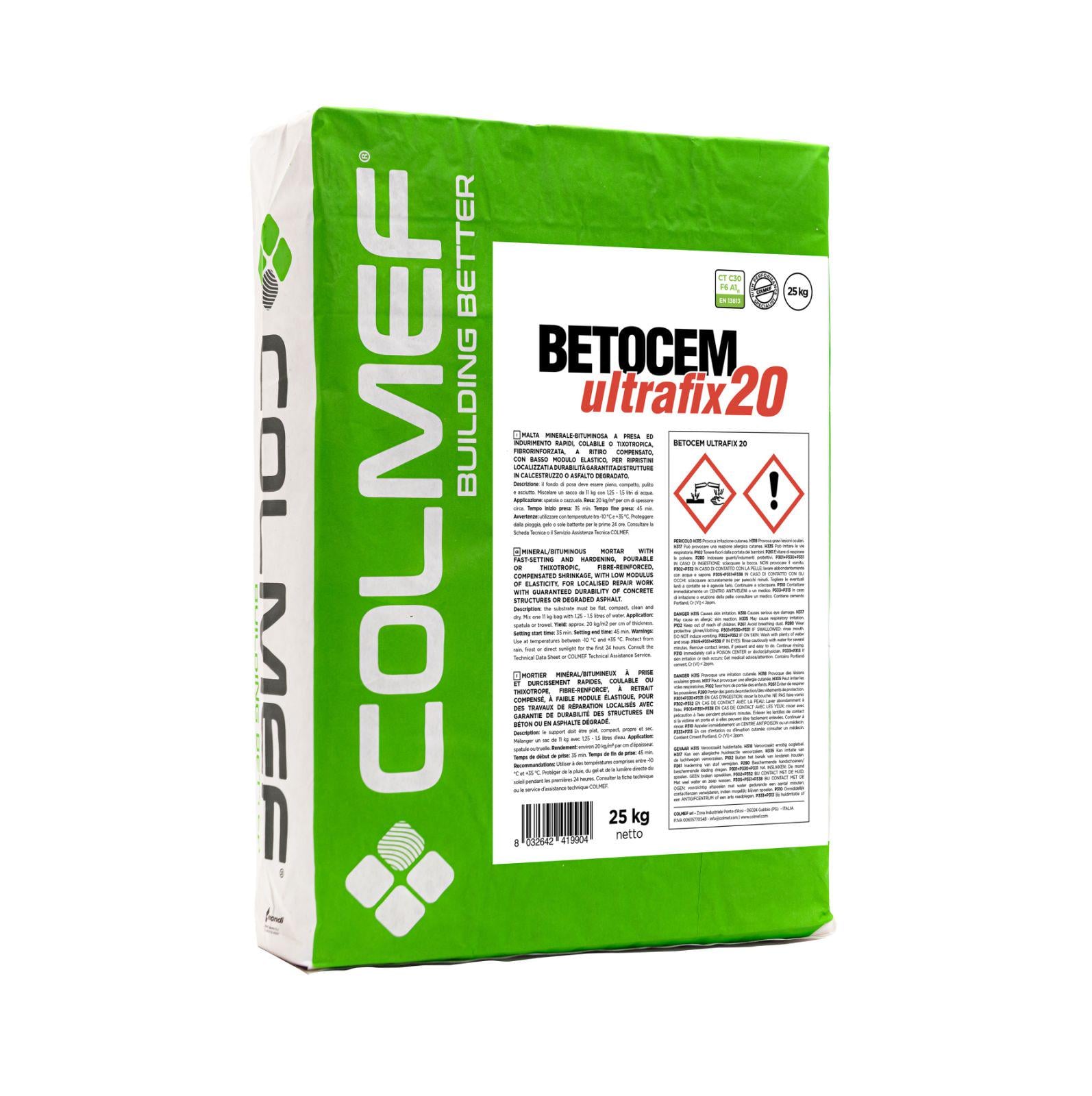 Суміш мінерально-бітумна BETOCEM ULTRAFIX 20 (33058860)