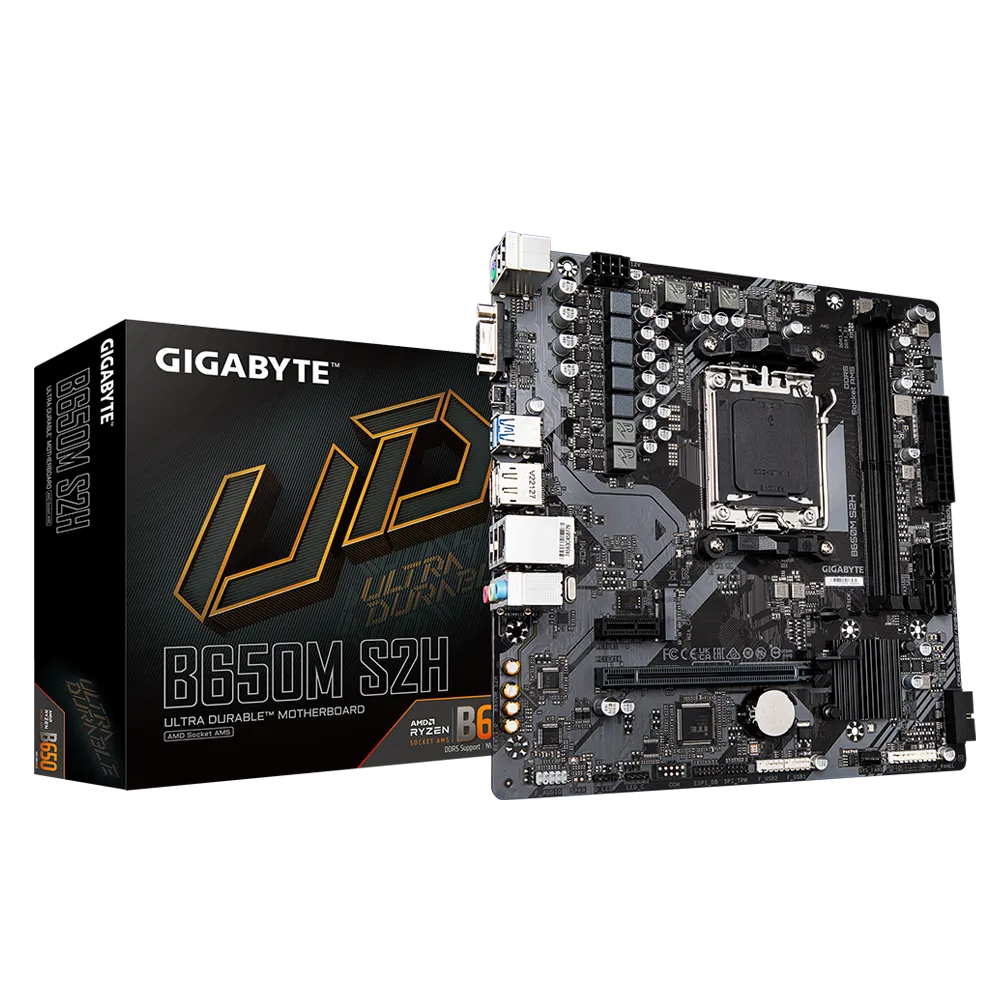 Материнская плата Gigabyte B650M S2H (13687713) - фото 4