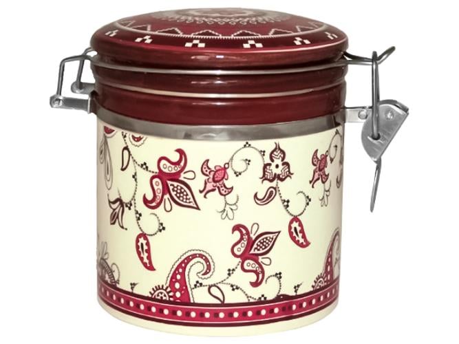 Емкость для сыпучих продуктов Орнамент 10х9,5 см 500 мл (MSN-630-15-1)