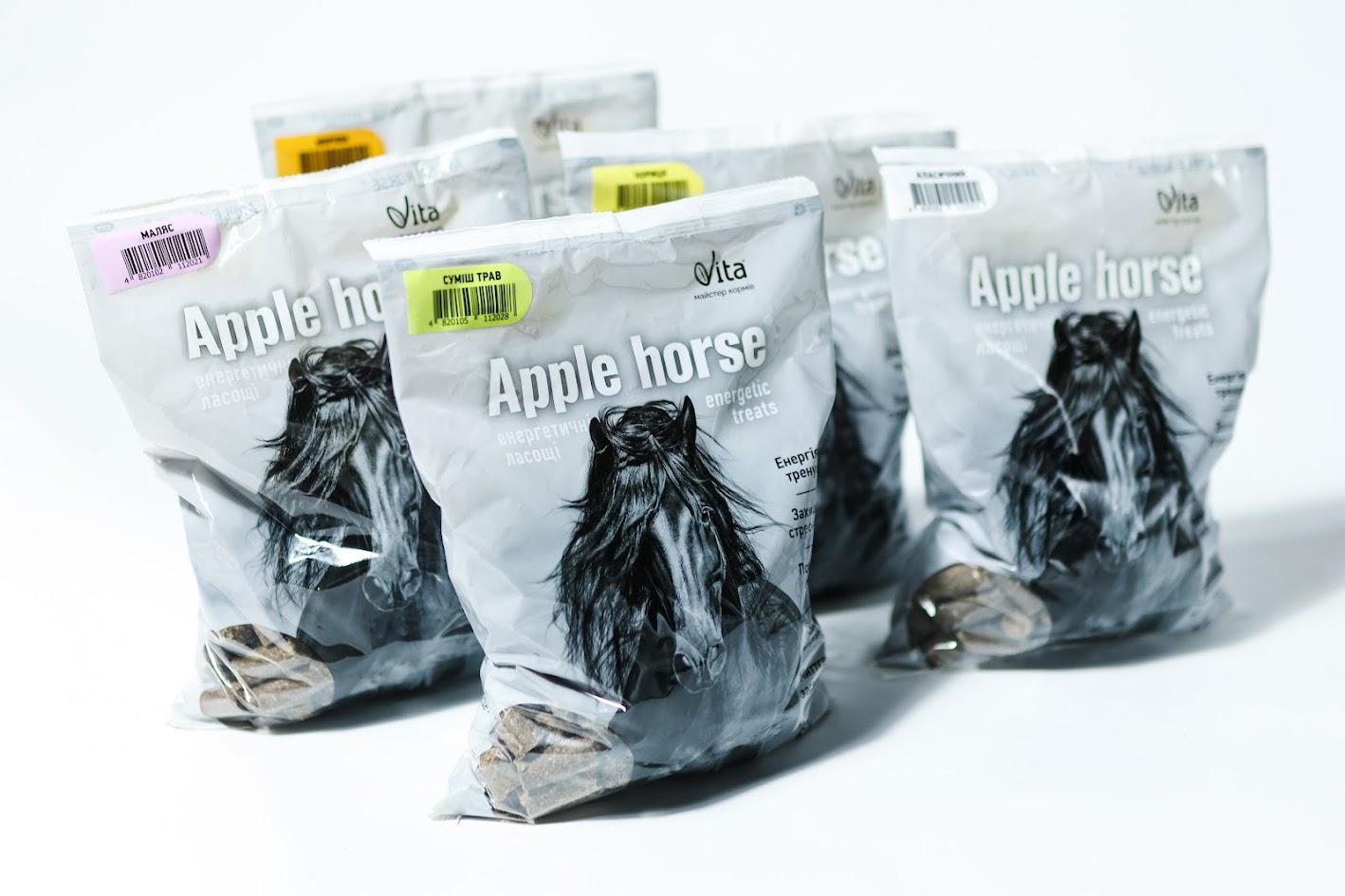 Ласощі APPLE HORSE кориця 10 кг упаковки по 1 кг