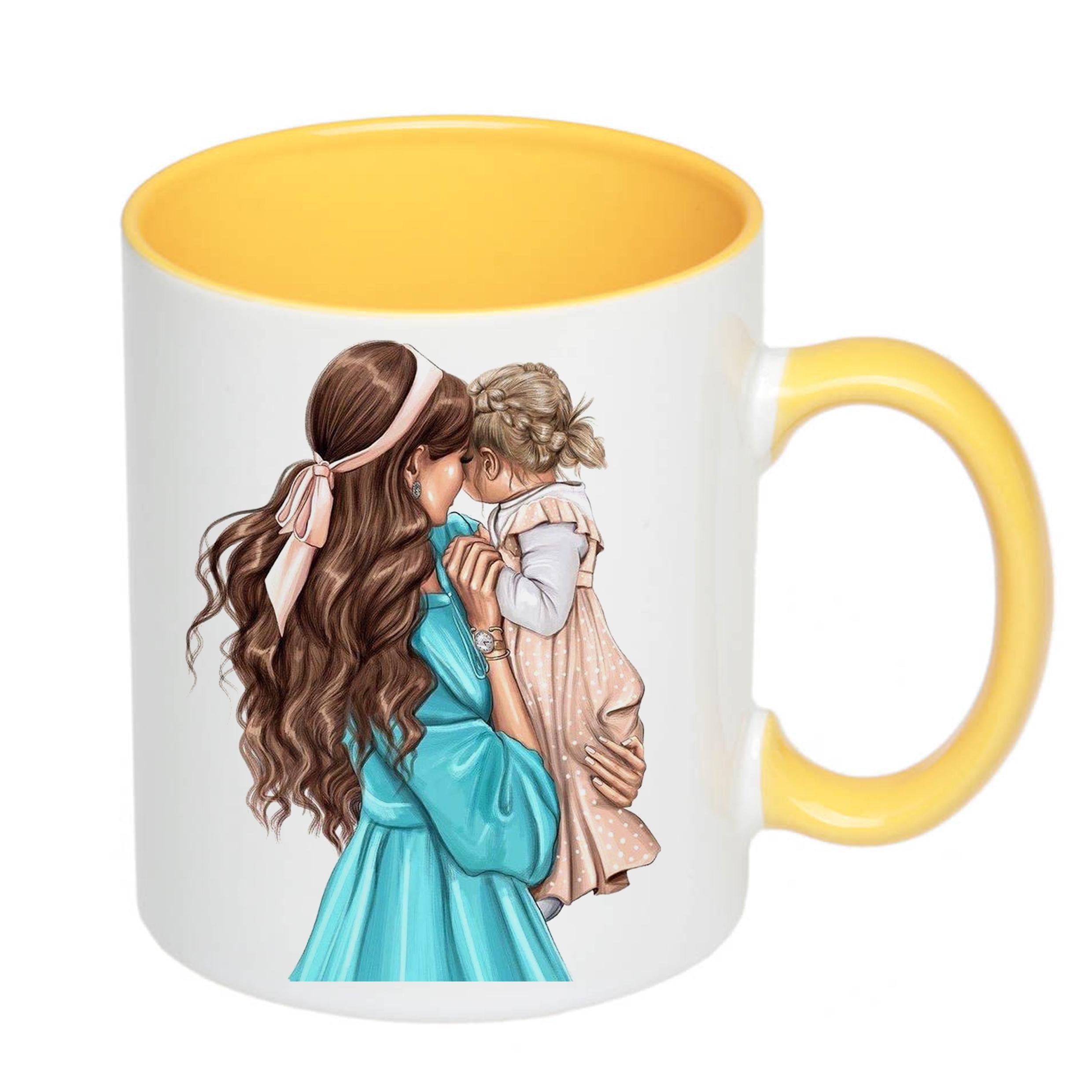 Чашка з принтом "Фея хрещена ось моя справжня чарівниця" 330 мл Жовтий (16512) - фото 2 Чашка з принтом "Фея хрещена ось моя справжня чарівниця" 330 мл Жовтий (16512) - фото 2