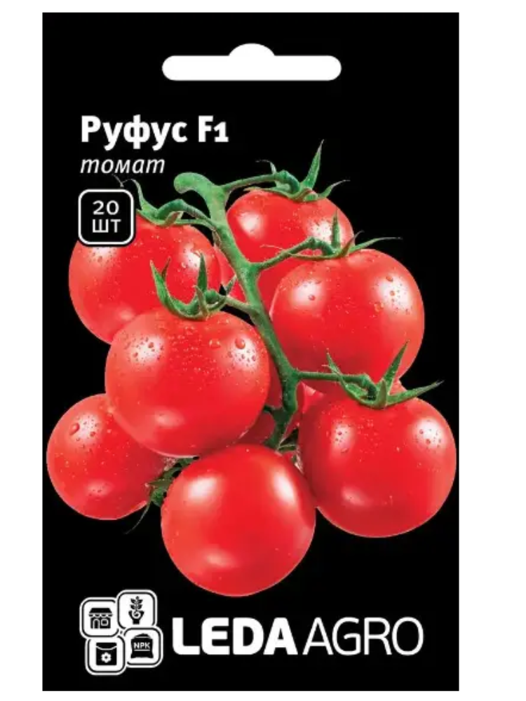 Семена Томат Leda Agro Руфус F1 20 шт. (2484) Семена Томат Leda Agro Руфус F1 20 шт. (2484)