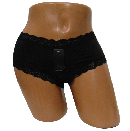 Женские трусики шортики Nadizi 6081 2XL Черный (1801818337)