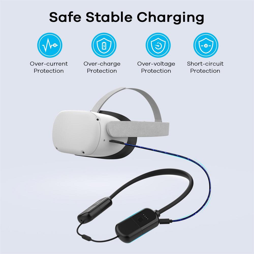 Аккумулятор на шею для Oculus Quest 3/2/1 (ACS-ANSHFOQ2) - фото 4 Аккумулятор на шею для Oculus Quest 3/2/1 (ACS-ANSHFOQ2) - фото 4