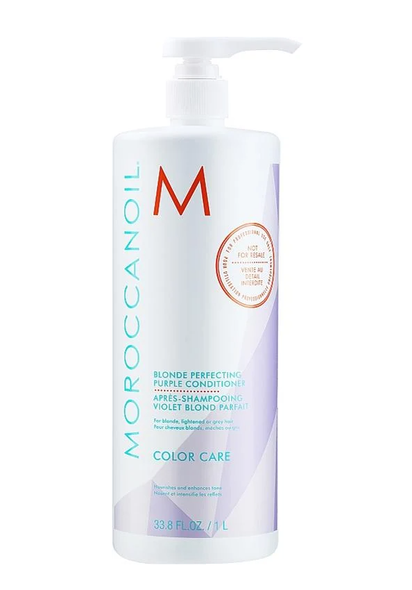 Кондиціонер тонуючий для волосся з фіолетовим пігментом Moroccanoil захист та яскравість 1000 мл (63606)
