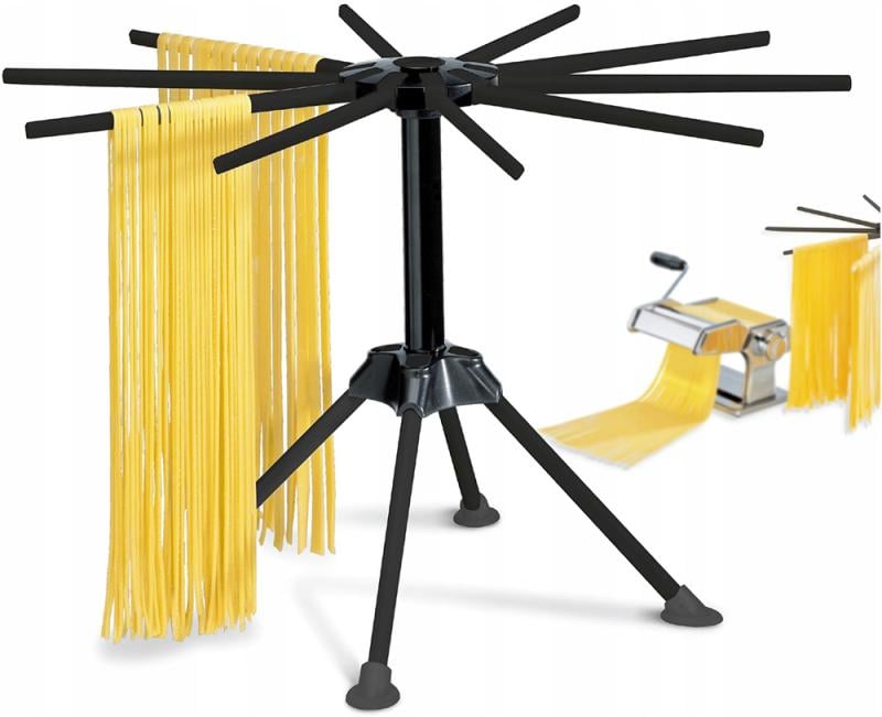 Стеллаж для сушки макарон 10-штанговый складной до 1,2 кг макаронных изделий