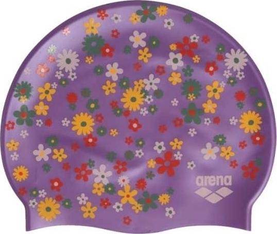 Шапочка для плавания Arena PRINT 2 Фиолетовый (1E368-229)