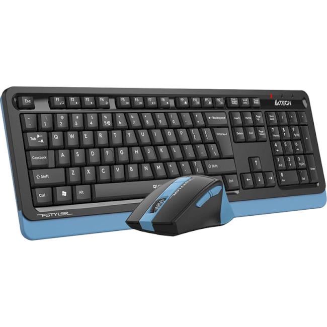 Комплект клавіатура з мишкою A4Tech FGS1035Q USB Navy Blue (139292)