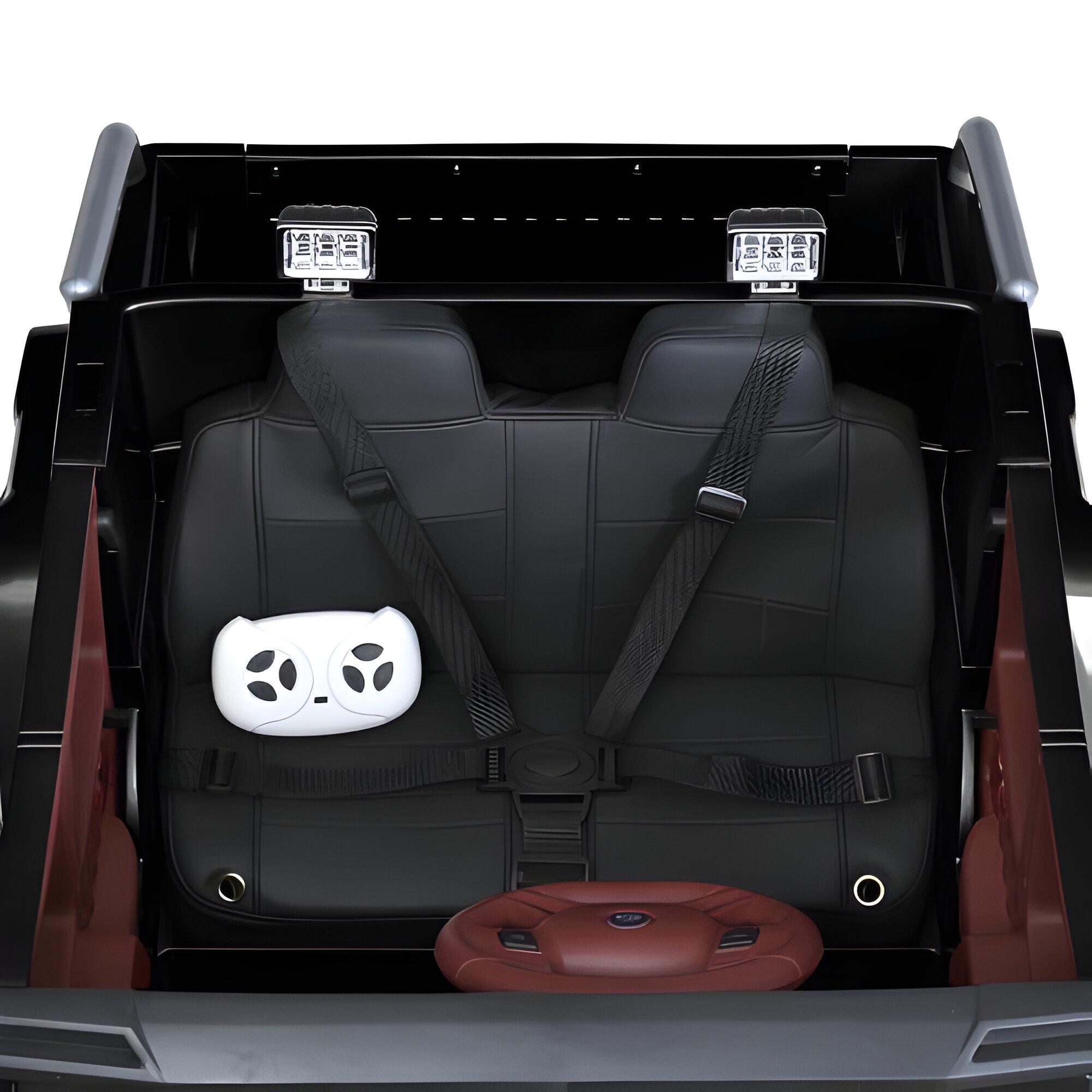 Дитячий електромобіль одномісний Джип Mercedes Bambi M 5818EBLRS-2 з пультом керування (27489772) - фото 8