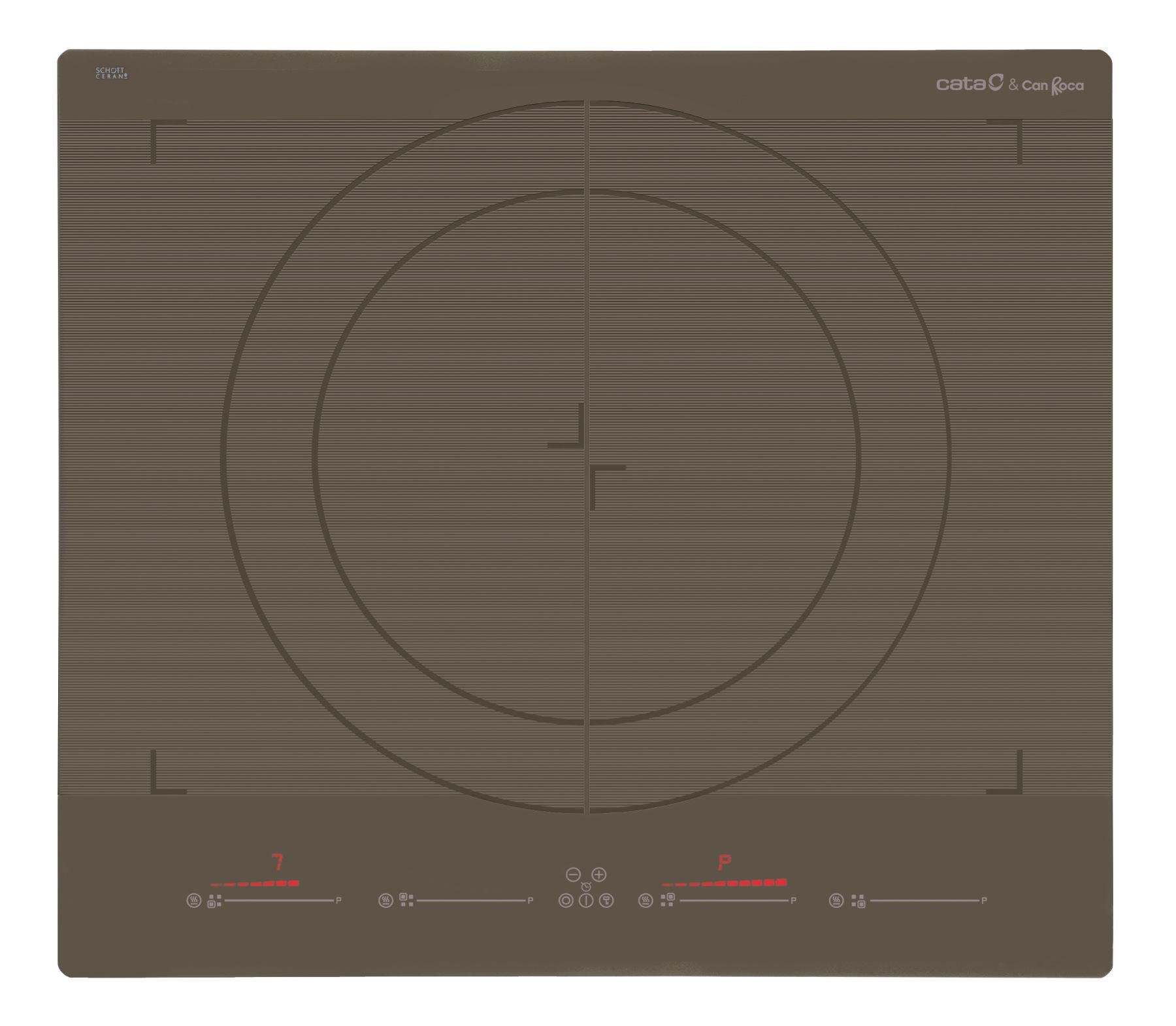 Варочная поверхность индукционная Cata Giga 600 60 см Серый (08026609) - фото 1 Варочная поверхность индукционная Cata Giga 600 60 см Серый (08026609) - фото 1