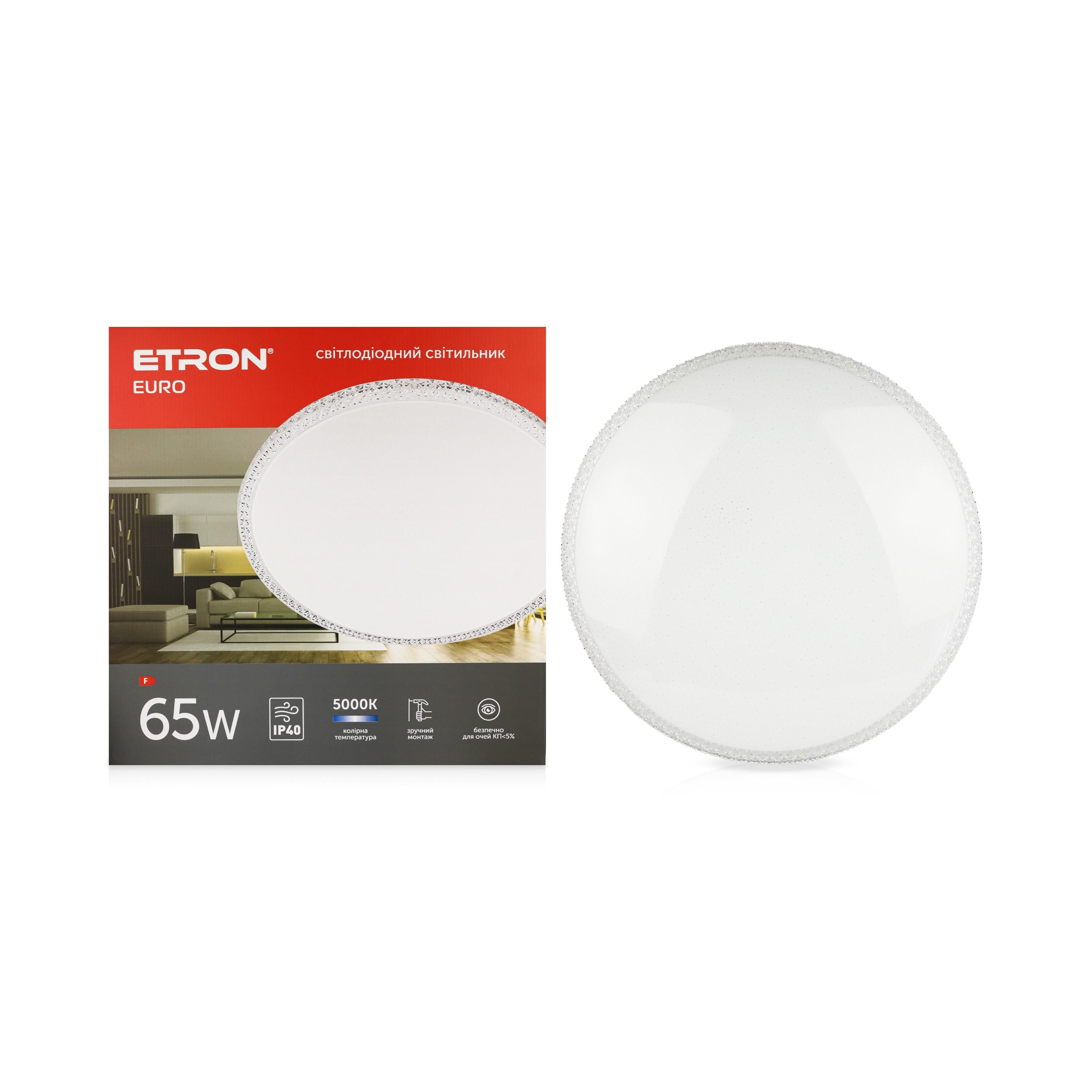 Светодиодный светильник ETRON 1-EMP-767 65W 5000K IP20 Crystal (3017)