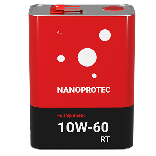 Моторное масло Nanoprotec RT 10W-60 Full Synthetic 4 л - фото 1