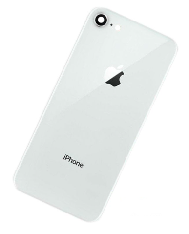 Стекло корпуса iPhone SE 2020 со стеклом камеры Silver (P375)