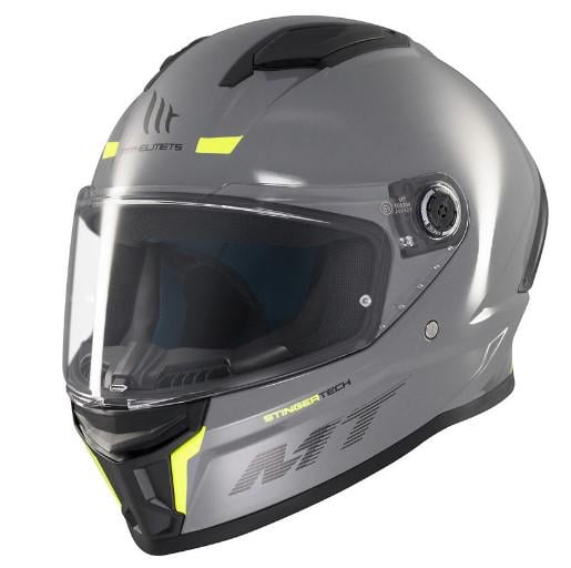 Мотошлем MT HELMETS Stinger 2 M Gloss Grey (32161)