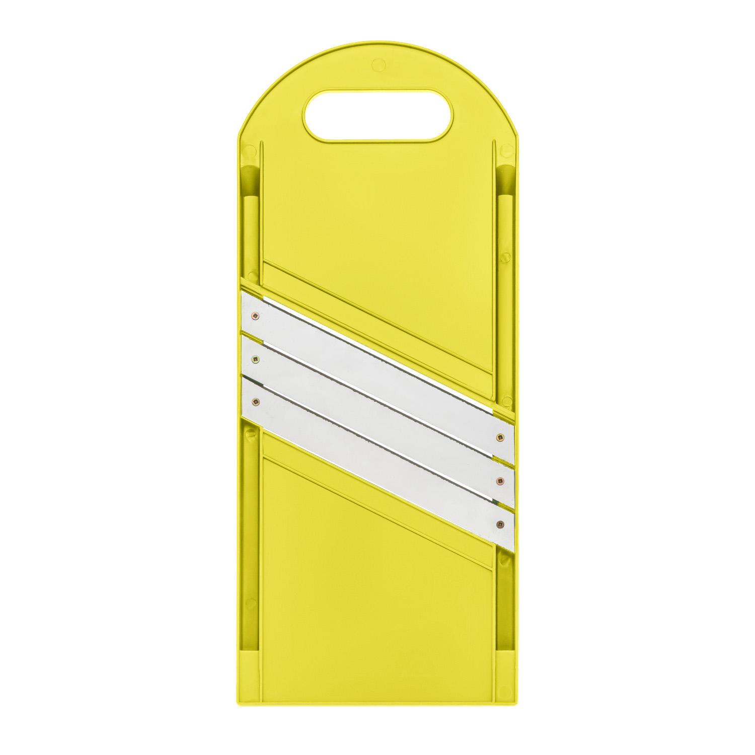 Шинковка для капусты и нарезки овощей/фруктов ручная пластиковая 3 лезвия 16,5х39 см Желтый (86943) - фото 9 Шинковка для капусты и нарезки овощей/фруктов ручная пластиковая 3 лезвия 16,5х39 см Желтый (86943) - фото 9