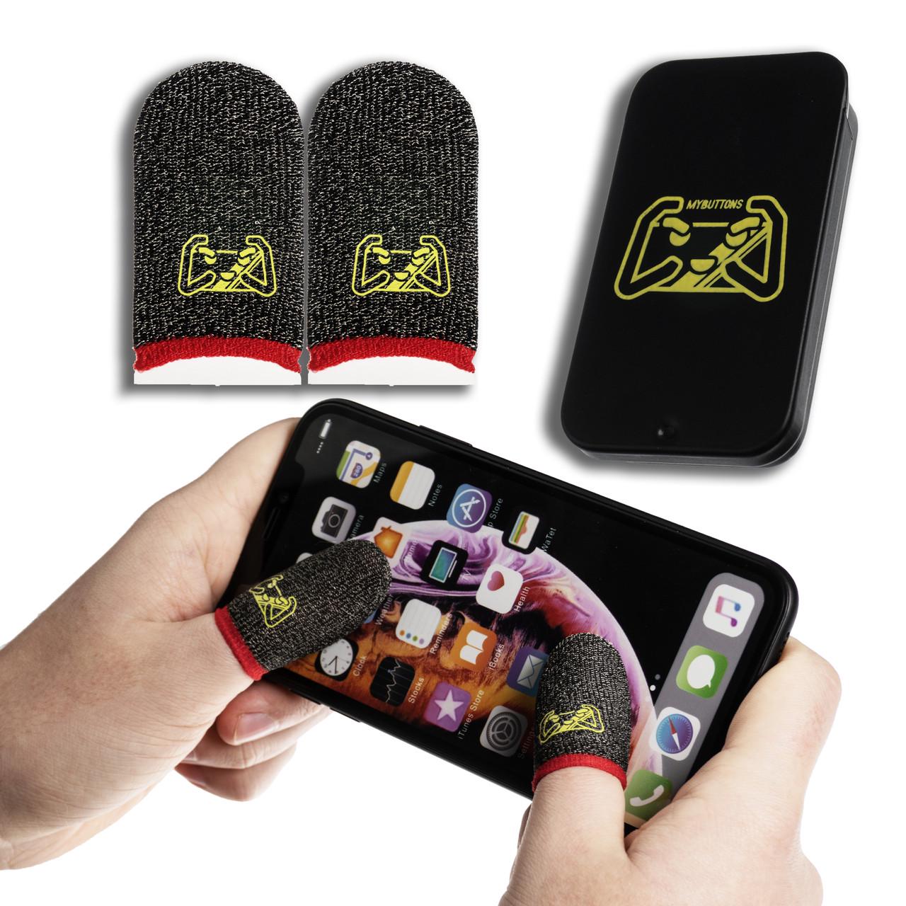 Напальчники игровые для телефона/планшета MyButtons нейлон 1 пара (1733824233) - фото 2 Напальчники игровые для телефона/планшета MyButtons нейлон 1 пара (1733824233) - фото 2