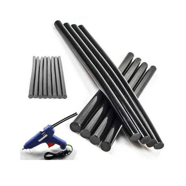 Клей силиконовый в стержнях для термопистолета UKC 1119 B 7x300 мм 1 кг Черный (1119) - фото 7