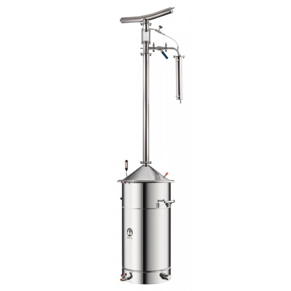 Дистиллятор Смакуй Прима Тора 2в1 кламп купольная крышка 100 л