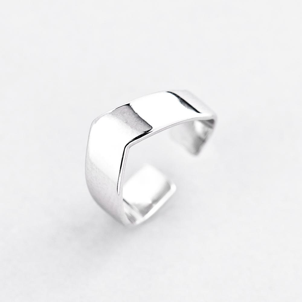 Серебряное кольцо Minimal Серебряная Линия (5178)