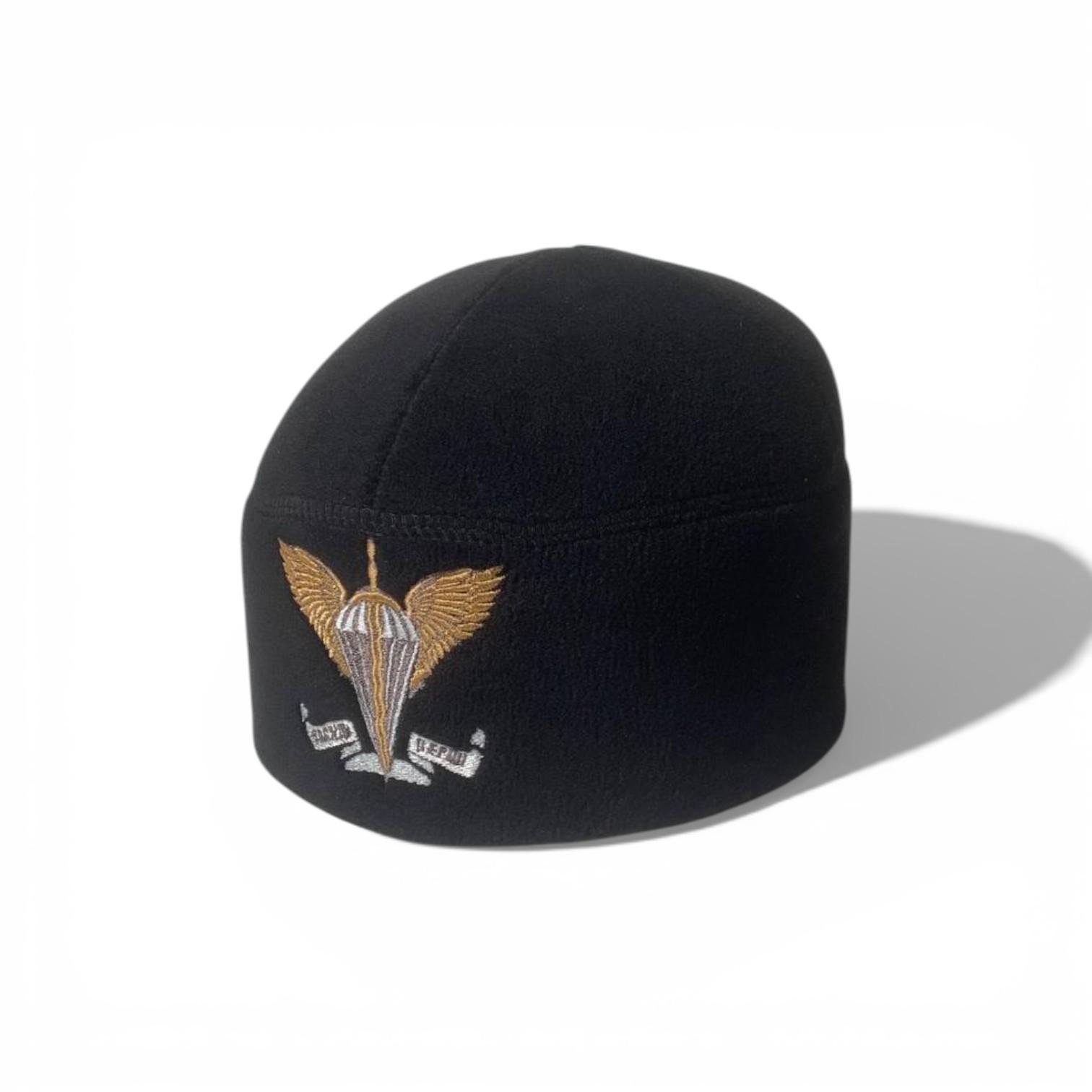 Шапка флисовая унисекс ДШВ one size Черный (31213582)