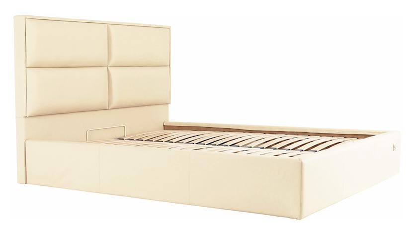 Кровать-подиум двуспальная SheffieldNew Design Standart экокожа 180х200 см Бежевый Кровать-подиум двуспальная SheffieldNew Design Standart экокожа 180х200 см Бежевый